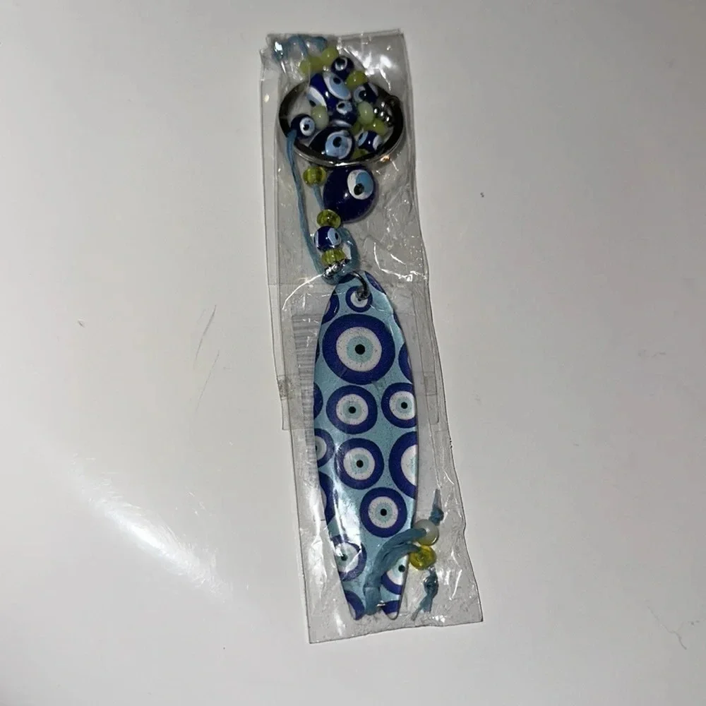 EVIL EYE FISH KEY CHAIN